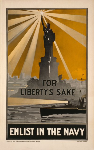 Póster de reclutamiento de la Primera Guerra Mundial de Unknown